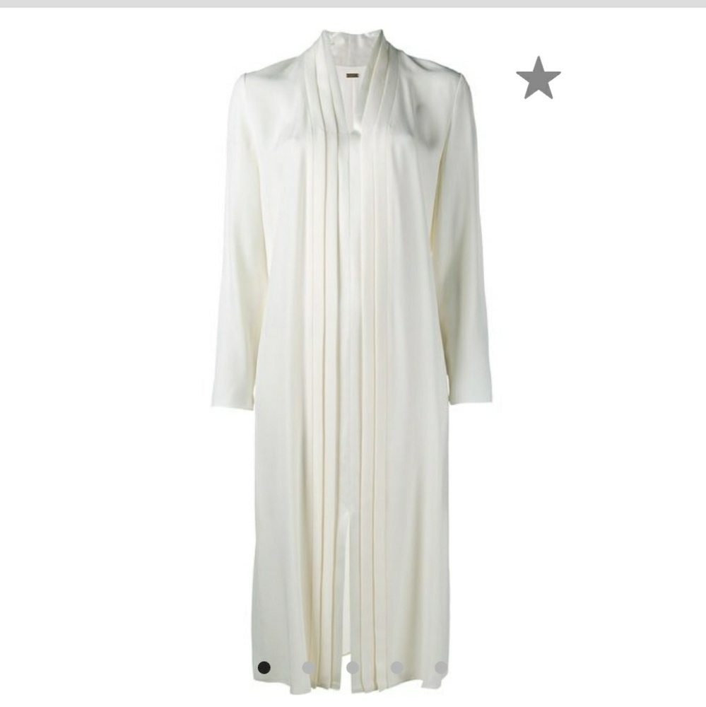 Adam Lippes pleat detail dress